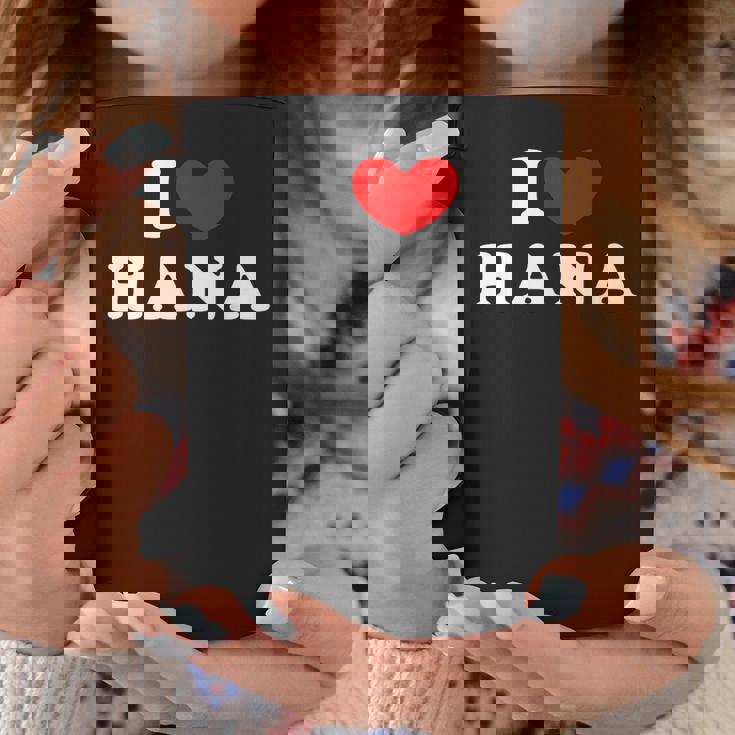 I Love Hana 私は愛する Hana コーヒーマグ 面白い贈り物