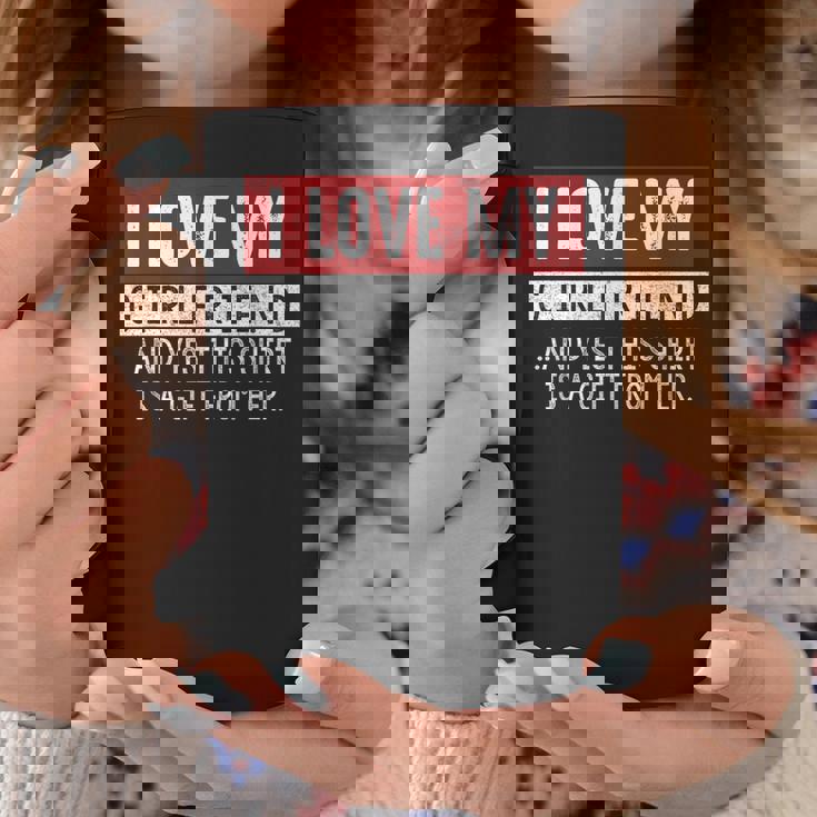 I Love My Girlfriend And Yes This Is A- From Her コーヒーマグ 面白い贈り物