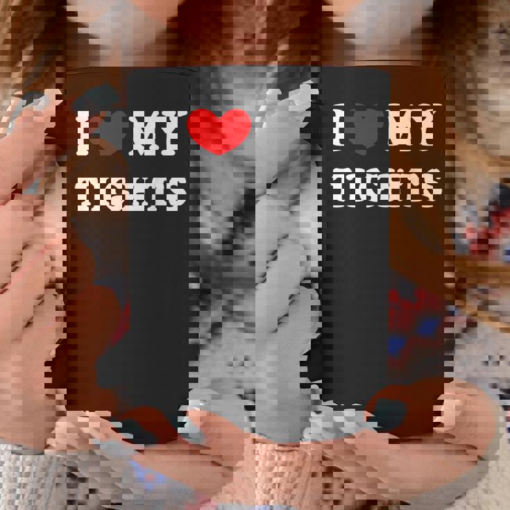 I Love My Tights タイツが大好き コーヒーマグ 面白い贈り物