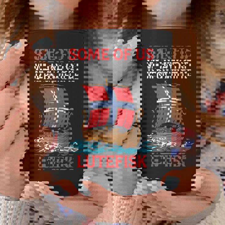 Lutefisk Who Will についてお子様に話さないでください。 コーヒーマグ 面白い贈り物