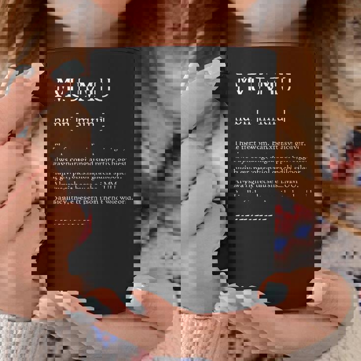 Mumu Definition おばあちゃん母の日パーティー コーヒーマグ 面白い贈り物