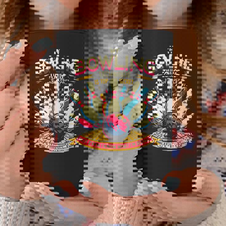 My Bowling Technique Isecret 面白いボウラーボウリング コーヒーマグ 面白い贈り物