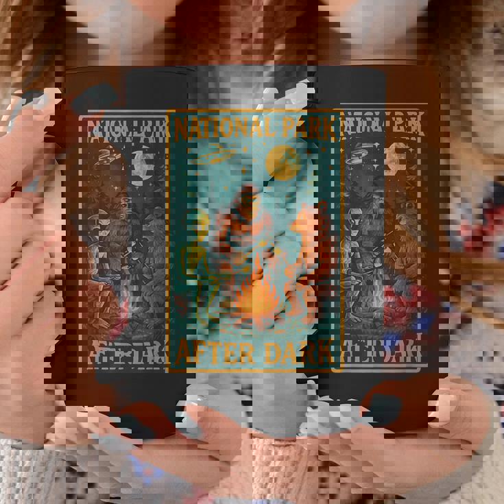 National Park After Dark Alien Bigfoot Bear Camping Coffee Mug Personalized Gifts National Park After Dark Alien Bigfoot Bear Camping Coffee Mug Personalized Gifts