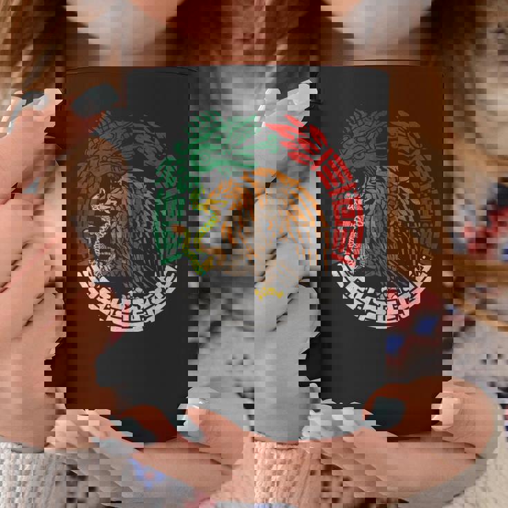 Quetzalcoatl ウロボロス アステカ 羽つき 蛇 メキシコ国旗 コーヒーマグ 面白い贈り物