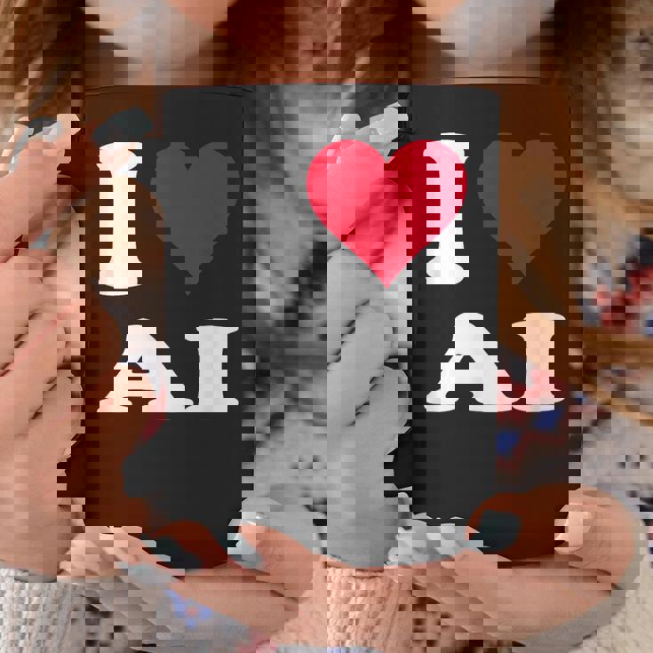 Red Heart I Love Ai コーヒーマグ 面白い贈り物