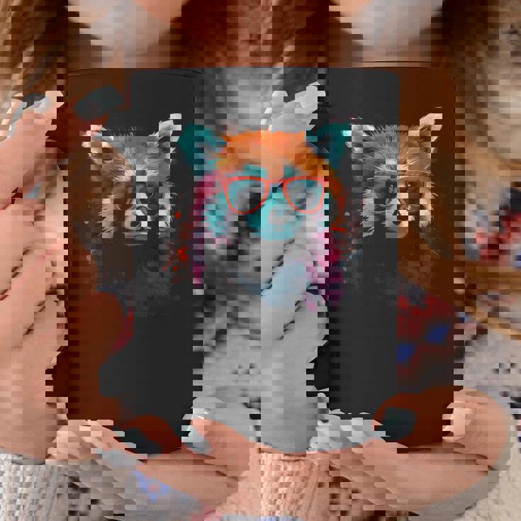 Red Panda サングラスアートワーク コーヒーマグ 面白い贈り物