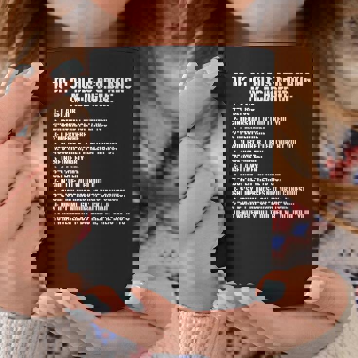 Rules For Dating My Daughter Dad ギフト コーヒーマグ 面白い贈り物