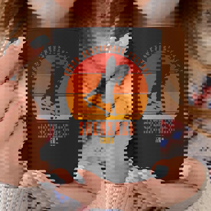 Shenzhen China スケートボーダーアーバン スケートボード コーヒーマグ 面白い贈り物