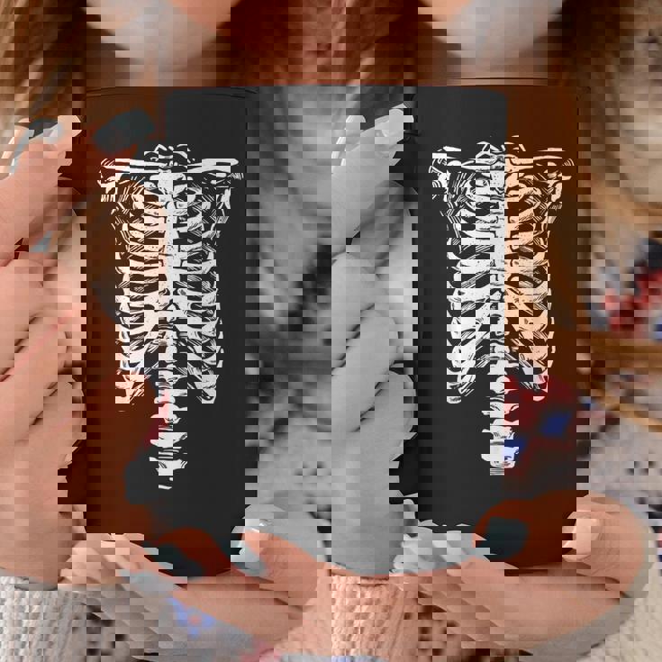 Squelette De La Cage Thoracique Tasse Cadeaux drôles