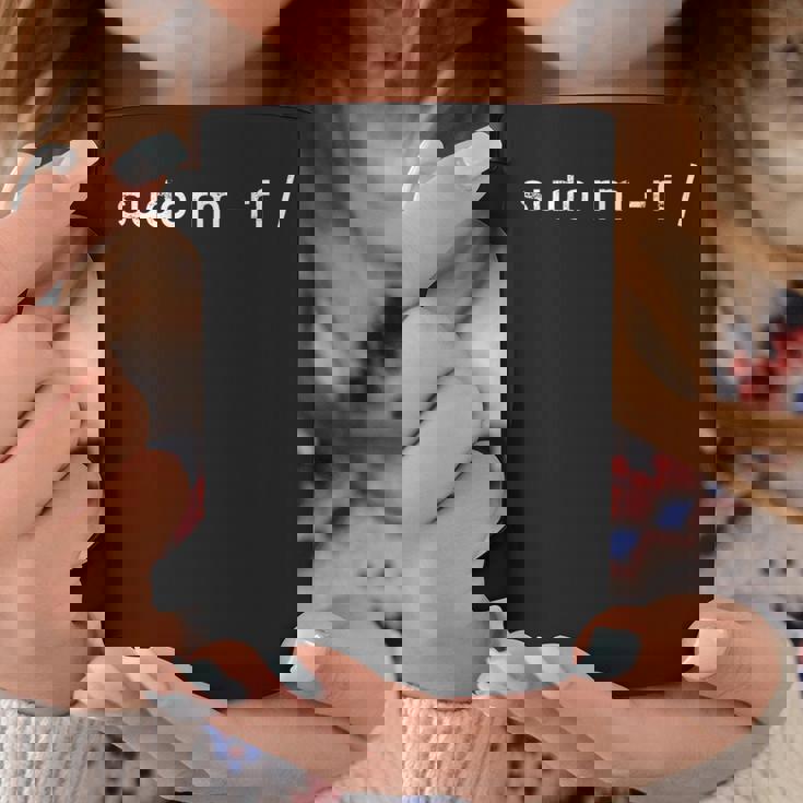 Sudo Rm -Rf Linuxysadmin コマンドライン プログラマー コーヒーマグ 面白い贈り物