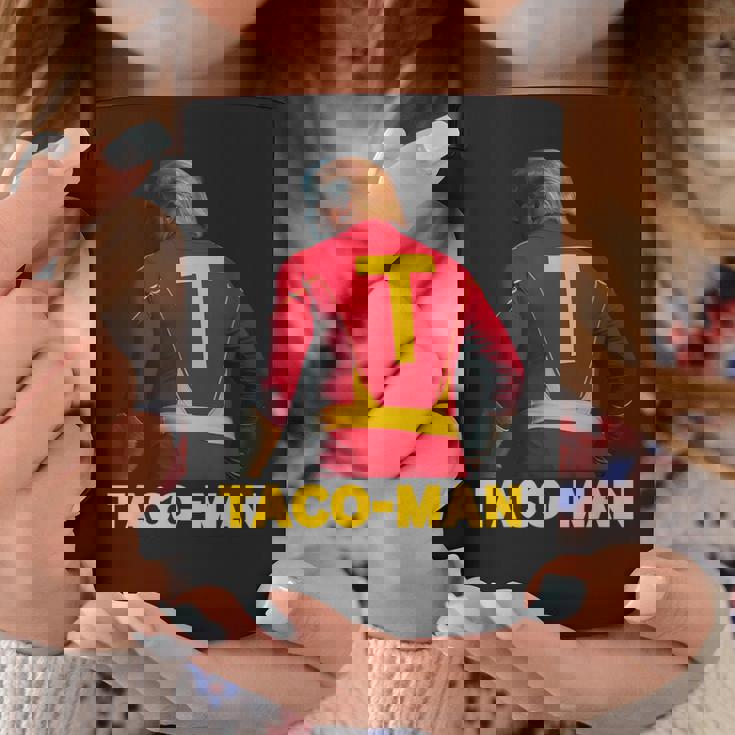 Taco-Man 面白い 反トランプ ハロウィーン 政治的コスチュームアイデア コーヒーマグ 面白い贈り物