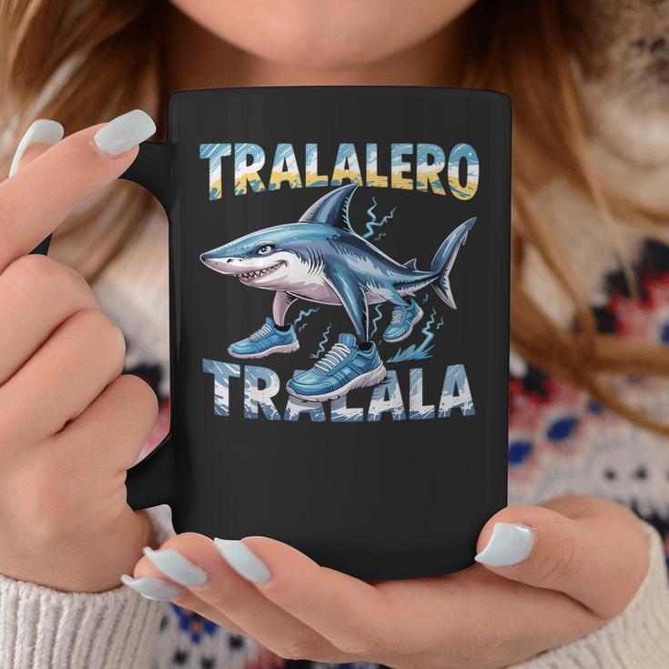 Tralalero Tralala Italian Brain Rot Italian Brainrot Meme Taza de café ...