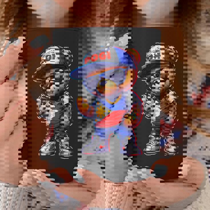 Unapologetically Pogi フィリピン国旗テディベア コーヒーマグ 面白い贈り物