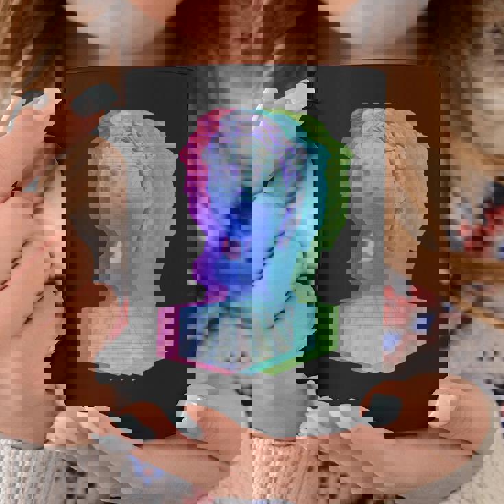 Vaporwave シュールグリッチアートシャツ コーヒーマグ 面白い贈り物