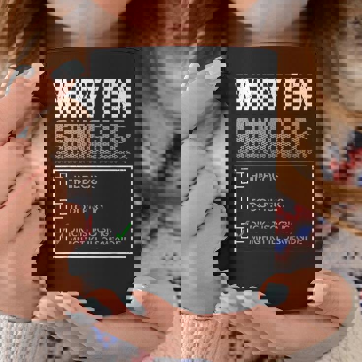 Why I Amingle コーヒーマグ 面白い贈り物