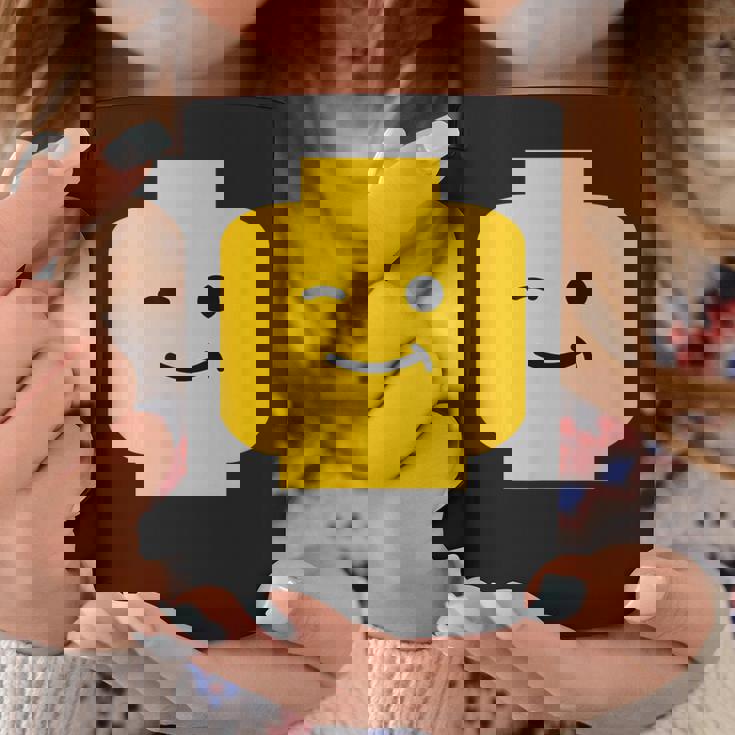Winking Winky Face ミニフィグ ブリックトイtシャツ コーヒーマグ 面白い贈り物