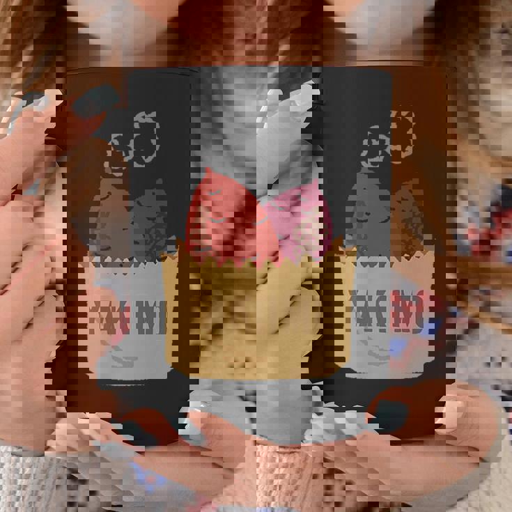 Yakiimo Imo 焼き芋 さつまいも 焼き芋好き ワンポイント ポケット デザイン おもしろ かわいい おしゃれ コーヒーマグ 面白い贈り物