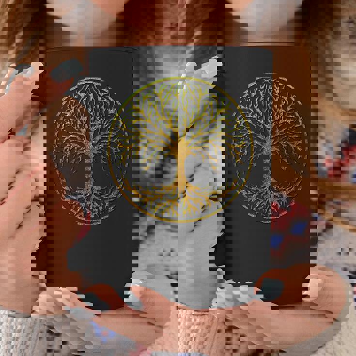 Yggdrasil、ケルトの生命の木、北欧神話tシャツ コーヒーマグ 面白い贈り物