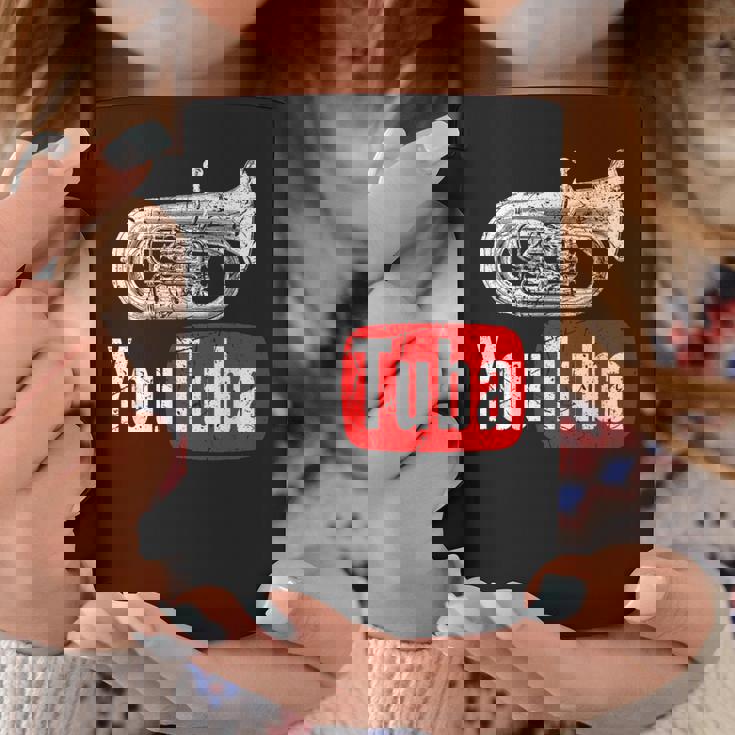 You Tuba 面白いマーチングバンド ヴィンテージ チューバ ユーフォニアム コーヒーマグ 面白い贈り物