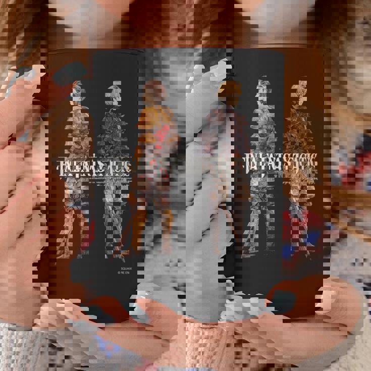 『ファイナルファンタジータクティクス – イヴァリース クロニクルズ』 ラムザ＆ディリータ 長袖tシャツ コーヒーマグ 面白い贈り物