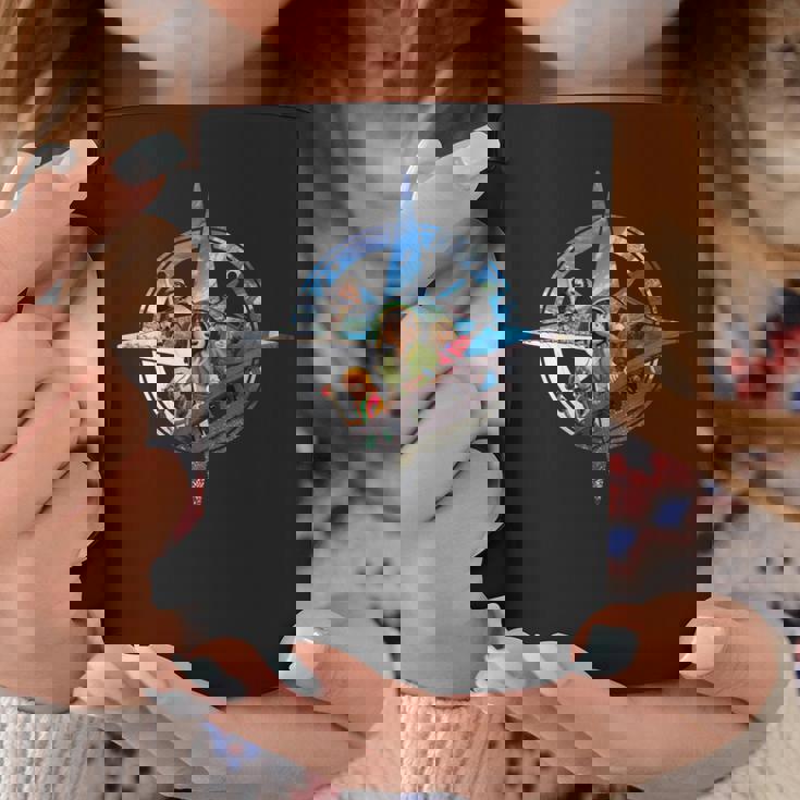 【公式】『Dragon Questii Reimagined』 羅針盤 長袖tシャツ コーヒーマグ 面白い贈り物