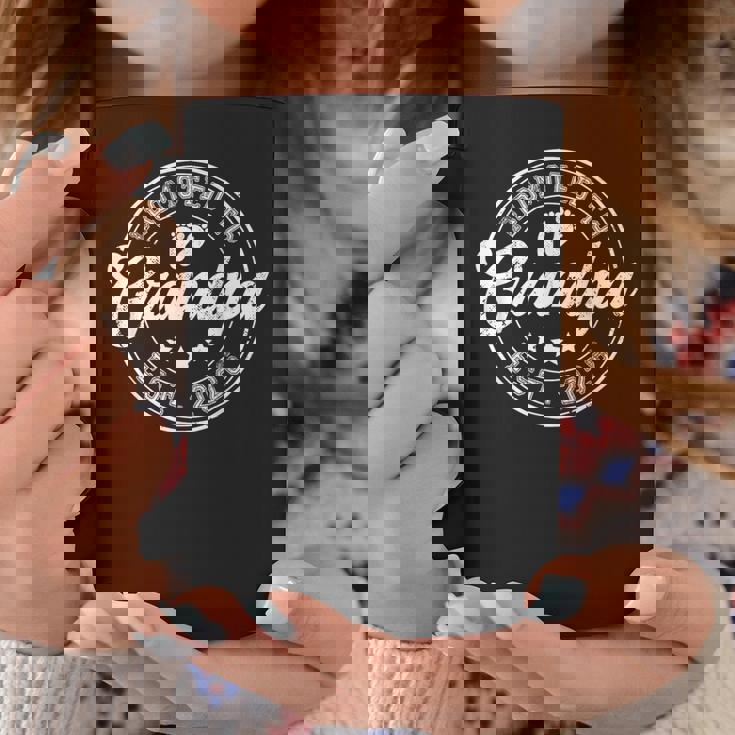 おじいちゃんエスト2026に昇格、ついに新しいおじいちゃんになる コーヒーマグ 面白い贈り物