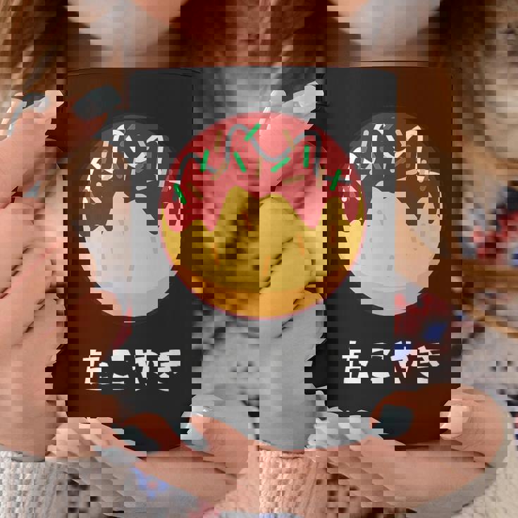 おもしろたこ焼き 日本料理 大阪料理 ひらがな 文字 コーヒーマグ 面白い贈り物