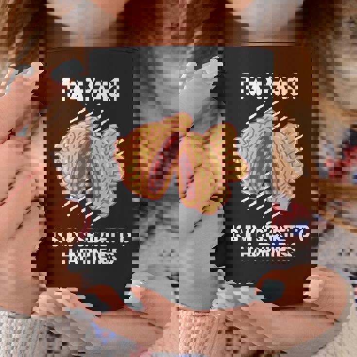 かわいいたい焼き料理は幸せの秘密 たい焼き好き。 コーヒーマグ 面白い贈り物