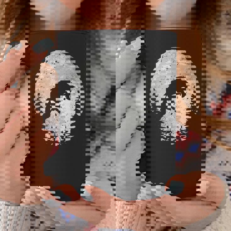 きつね 北海道 ムーンフォックスジャンプ 動物の自然を探している コーヒーマグ 面白い贈り物