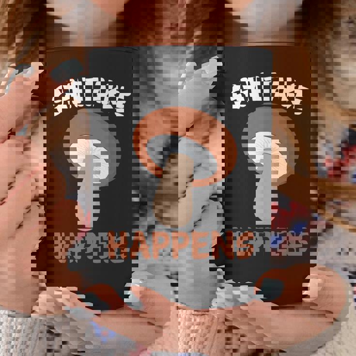 しいたけが起こる 菌類マッシュルーム コーヒーマグ 面白い贈り物