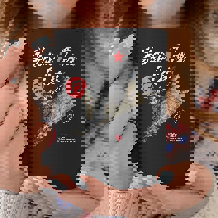 へそてんねこ、うずら 猫 へそ天 鶉 かわいい Cater2 コーヒーマグ 面白い贈り物