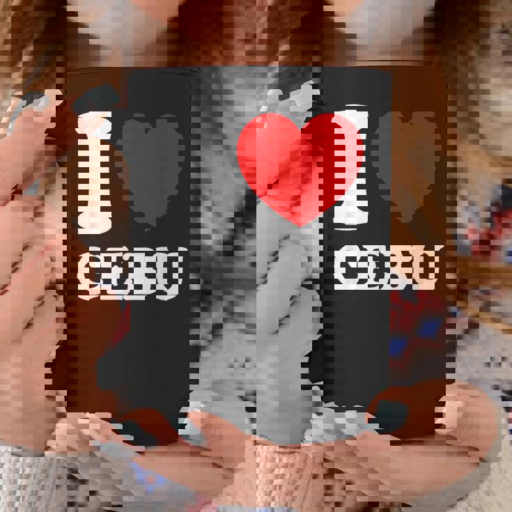 アイラブセブ、フィリピン、フィリピン コーヒーマグ 面白い贈り物