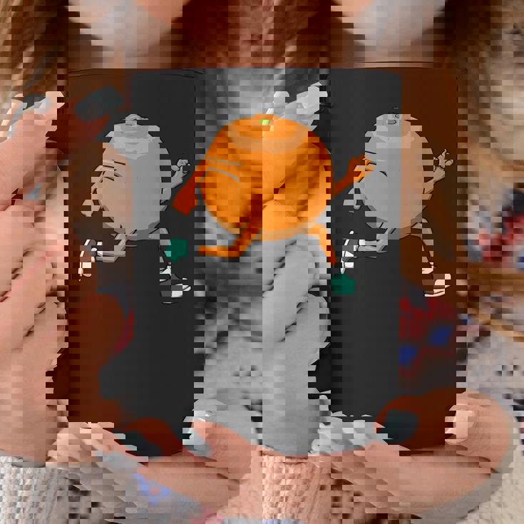 アイロニック・オレンジ・ランニング・マラソン・ホビーランナー コーヒーマグ 面白い贈り物