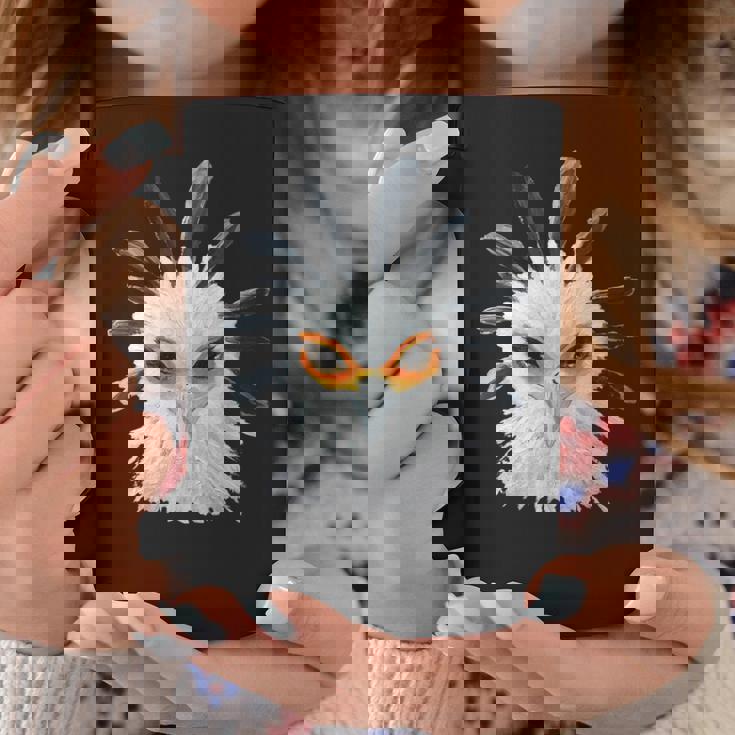 アクリル画アート ヘビクイワシ デザイン 長袖tシャツ コーヒーマグ 面白い贈り物