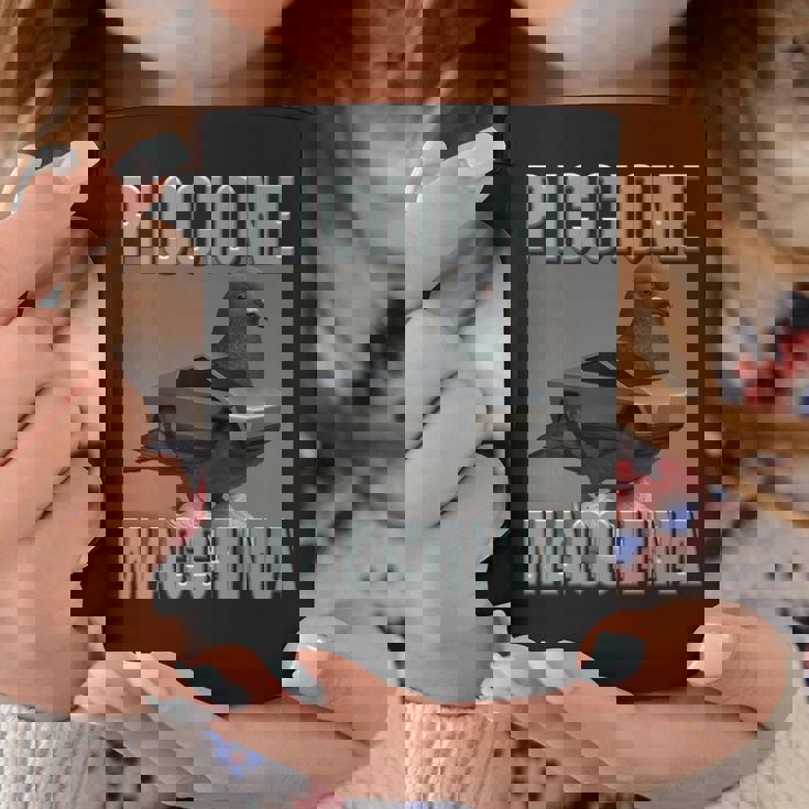 イタリア ブレイン キャラ ピッチョーネ マッキナ キッズ 男の子 ミーム 長袖tシャツ コーヒーマグ 面白い贈り物