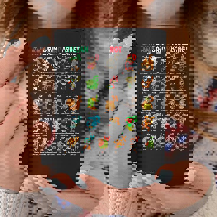 イタリアンブレインロットアルファベットキャラクター おもしろミーム コーヒーマグ 面白い贈り物