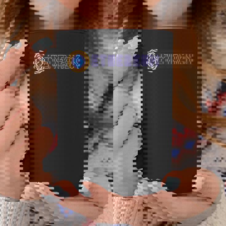 イーサリアムethネオングローイーサリアム暗号通貨 コーヒーマグ 面白い贈り物