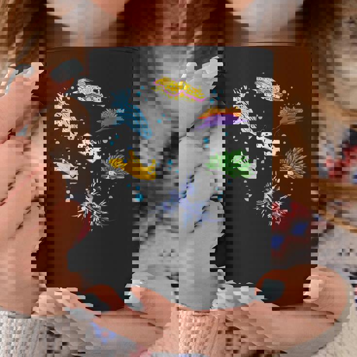 ウミウシ ウミウシ オーシャン スキューバ ダイバー シュノーケリング 水族館 コーヒーマグ 面白い贈り物