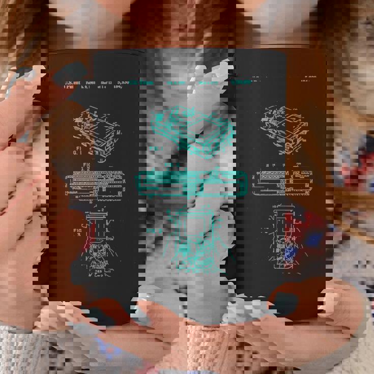 オタクレトロハンドヘルドビデオゲーム特許90年代ゲーマーオタク コーヒーマグ 面白い贈り物