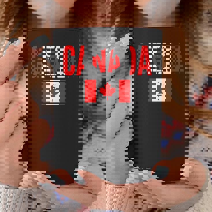 カナダ カナダの国旗 長袖tシャツ コーヒーマグ 面白い贈り物