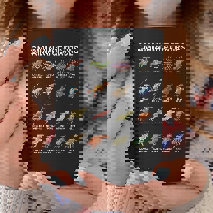 カンブリア紀の生き物チャート–先史時代の海洋生物アート コーヒーマグ 面白い贈り物