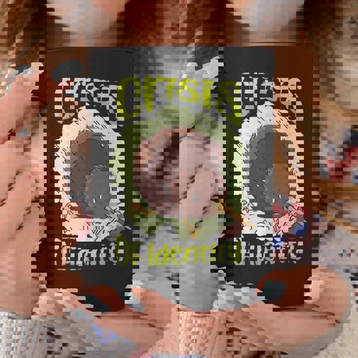 クライシス・オブ・アイデンティティキーウィ・バード・ラヴァー・ニュージーランド コーヒーマグ 面白い贈り物