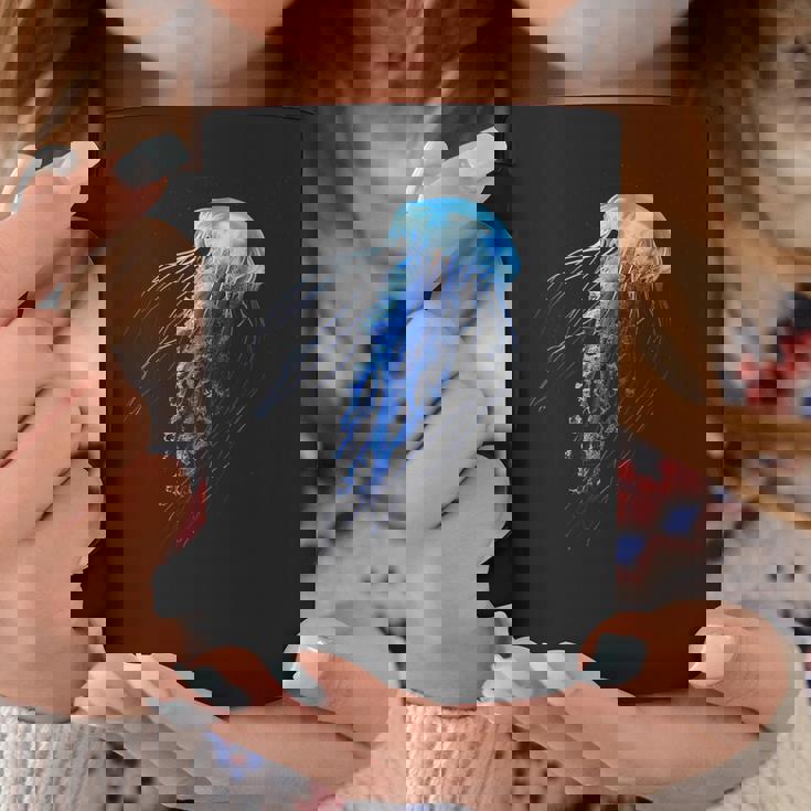 クラゲ 動物 動物園 アート クラゲ コーヒーマグ 面白い贈り物