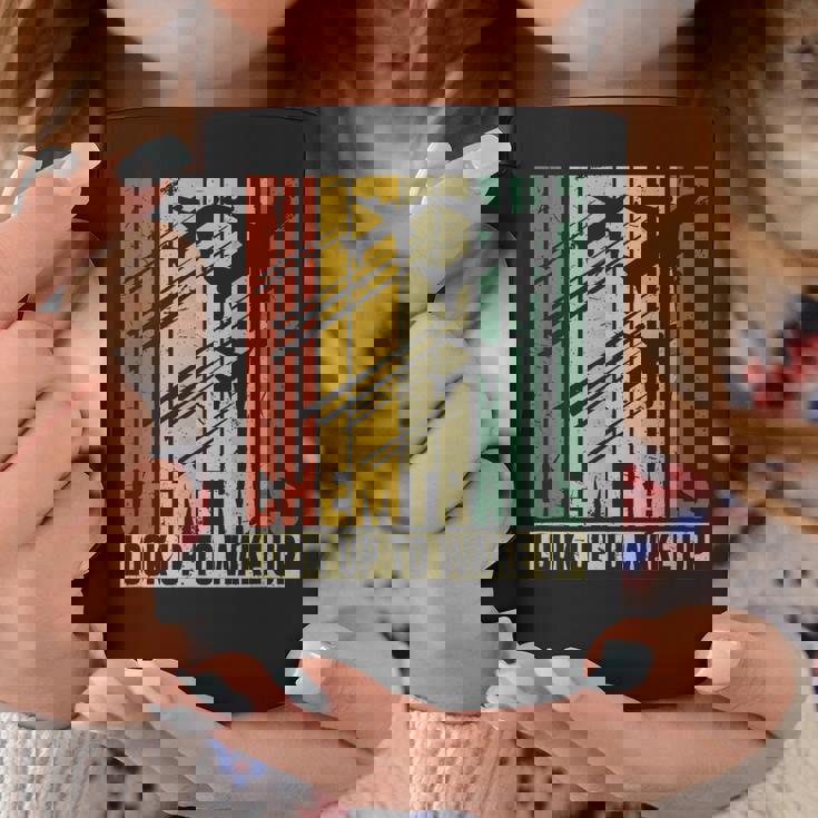 ケムトレイルは目を覚ますために見上げる コーヒーマグ 面白い贈り物