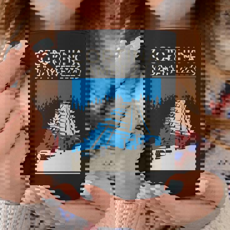 コルティナダンペッツォ 長袖tシャツ コーヒーマグ 面白い贈り物