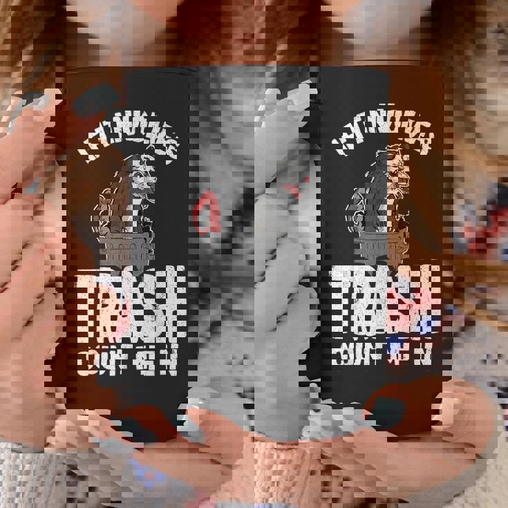 ゴミが関係するならオポッサムジョークでカウントしてくれポッサム コーヒーマグ 面白い贈り物