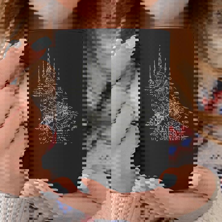 サックヤントタイタトゥーハヌマーン神話ヤントラタイギフト コーヒーマグ 面白い贈り物