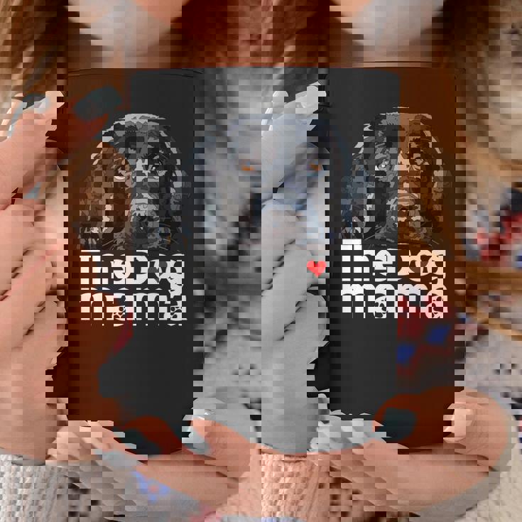 ザドッグママブラックラブラドールママレトリーバーマザードッグマミー 長袖tシャツ コーヒーマグ 面白い贈り物