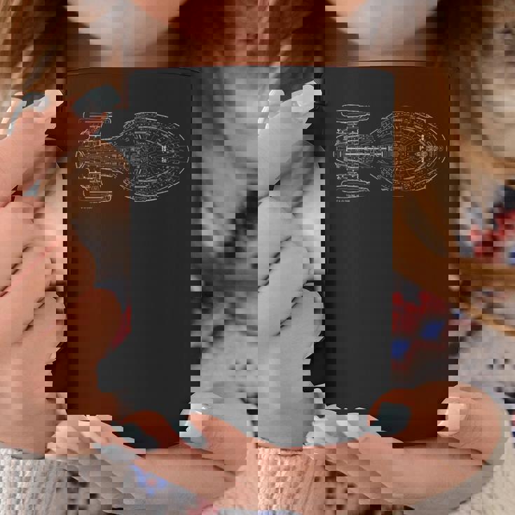 スタートレック ボイジャー スケマティック コーヒーマグ 面白い贈り物