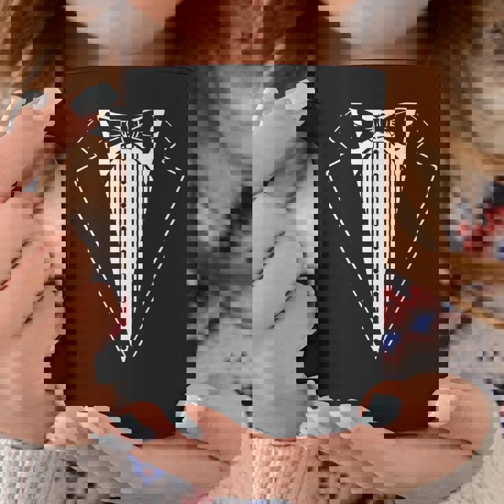 スーツ、プリント、蝶ネクタイ、タキシード、ベスト、男性子供女性 コーヒーマグ 面白い贈り物